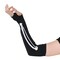 Bone Hand Skeleton Gloves - Costume Accessories Fingerless Skeleton Stretch Elbow Gloves for Adults and Children